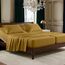 Elegant Comfort Luxuriöses Bettwäsche-Set, Fadenzahl 1500, ägyptische Dreizeilen, Bestickt, weichste Premium-Hotelqualität, Knitter- und lichtbeständig, Split-Kingsize-Bett, bronzefarben