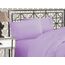Elegant Comfort Luxuriöses 1500 Premium-Bettwäsche-Set aus Mikrofaser in Hotelqualität, dreireihig, bestickt, weichstes 4-teiliges Bettlaken-Set, knitter- und lichtbeständig, California King, Lavendel