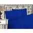 Elegant Comfort Luxuriöses 1500 Premium-Bettwäsche-Set aus Mikrofaser, Hotelqualität, dreireihig, bestickt, weichstes 4-teiliges Bettlaken-Set, knitter- und lichtbeständig, California King, Königsblau