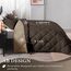 Schmusedecke aus einer leichten Daunenalternative von Downluxe, Wendedecke Twin Spanish Brown/Chatham Tan