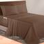Elegant Comfort Luxuriöses 4-teiliges Bettlaken-Set, 1500 Premium-Mikrofaser, Hotelqualität, 46–61 cm tief, extra Tiefe Spannbettlaken, ultraweiche, 4-teilige Tiefe Bettlaken, Twin/Twin XL, Taupe