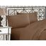 Elegant Comfort TM Luxuriöses Bettwäsche-Set, ägyptische Fadenzahl 1500, Bestickt, hochwertig, Hotelqualität Modern California King Taupe
