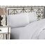 Elegant Comfort Luxuriöses 1500 Premium-Bettwäsche-Set aus Mikrofaser in Hotelqualität, dreireihig, Bestickt, weichstes 4-teiliges Bettlaken-Set, Knitter- und lichtbeständig, California King, Weiß