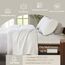 Sleep Philosophy True North Cozy Flanell-Bettlaken, warm, 100% Baumwolle, mit Tieren, Sternen, niedlich, ultraweich, kaltes Wetter, Cal King, elfenbeinfarben, 4-teilig
