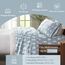 Sleep Philosophy True North Gemütliches Flanell-Bettwäsche-Set, 100% Baumwolle, Neuheit, Druck, Tiere, Sterne, niedlich, ultraweich, kaltes Wetter, Blauer Wald, 3-teilig