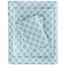 Sleep Philosophy True North Kuscheliges Flanell-Bettwäsche-Set, warm, 100% Baumwolle, Motiv: Tiere und Sterne, niedlich, ultraweich, für kaltes Wetter, Twin XL, Aqua Geo, 3-teilig