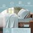 Sleep Philosophy True North Kuscheliges Flanell-Bettwäsche-Set, warm, 100% Baumwolle, Motiv: Tiere und Sterne, niedlich, ultraweich, für kaltes Wetter, Twin XL, Aqua Geo, 3-teilig