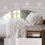 Sleep Philosophy True North by Kuscheliges Flanell-Bettwäsche-Set, 100% Baumwolle, Bedruckt, Tiere, Sterne, niedlich, ultraweich, für kaltes Wetter, 4-teilig, rosa kariert