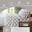 Sleep Philosophy True North by Kuscheliges Flanell-Bettwäsche-Set, 100% Baumwolle, Motiv: Tiere, Sterne, niedlich, ultraweich, für kaltes Wetter, Doppelbett, rotes Karomuster, 3-teilig