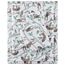 Sleep Philosophy True North by Kuscheliges Flanell-Bettwäsche-Set, 100% Baumwolle, Motiv: Tiere, Sterne, niedlich, ultraweich, für kaltes Wetter, Queen-Size-Bett, Mehrfarbig, Faultiere, 4-teilig