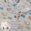 Sleep Philosophy Cozy Flanell-Bettlaken-Set, Baumwolle, Multi Forest Animals, Twin