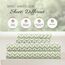 Linen Market ienjoy Home 4-teiliges Bettwäsche-Set mit Puff-Zickzack-Muster, ultraweich, Premium-Bettwäsche-Set, California-King, Salbei