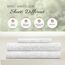 Linen Market Hotel Collection Home Collection Bettlaken-Set aus dickem Kaschmir, 4-teilig