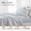 Linen Market Queen-Bettwäsche-Set, 4-teilig, atmungsaktiv, kühlendes Queen-Size-Bettlaken, Tiefe Taschen- und knitterfreie Laken, passend für 40,6 cm große Matratzen, extra weich und