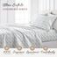 Linen Market 4-teiliges Bettwäsche-Set für King-Size-Betten (hellblaues Blumenmuster) – Schlafen Sie Besser als je zuvor mit diesen ultraweichen und kühlenden Bettlaken für Ihr Kingsize-Bett, Tiefe