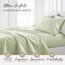 Linen Market ienjoy Home 4-teiliges Bettwäsche-Set mit Puff-Zickzack-Muster, ultraweich, Premium-Bettwäsche-Set, California-King, Salbei