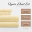Linen Market 4-teiliges Queen-Bettwäsche-Set (geometrisch) – Schlafen Sie Besser als je zuvor mit diesen ultraweichen und kühlenden Bettlaken für Ihr Queen-Size-Bett – Tiefe Tasche für 40,6 cm große