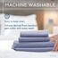 Hotel Sheets Direct 4-teiliges Bettwäsche-Set California King Size, 100 % Viskose aus Bambus, mit 2 Kissenbezügen, kühlend und atmungsaktiv, Luxus-Bettwäsche, feuchtigkeitsableitend, Hellgelb