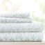 Linen Market Doppelt gebürstete, gemusterte Mikrofaser, Kingsize-Bettlaken-Set, 4-teilig, Oeko-Tex-Zertifiziert, ultraweich und knitterfrei, 40,6 cm Tiefe Spannbettlaken, pflegeleicht,