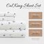 Linen Market 4-teiliges Cal King Bettwäsche-Set (hellblaues Blumenmuster) – Schlafen Sie Besser als je zuvor mit diesen ultraweichen und kühlenden Bettlaken für Ihr Cal King Size Bett – Tiefe Tasche