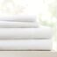 Linen Market 3-teiliges Bettwäsche-Set für Doppelbetten (grau gepunktet) – Schlafen Sie Besser als je zuvor mit diesen ultraweichen und kühlenden Bettlaken für Ihr Doppelbett – Tiefe Tasche für 40,6