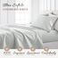 ienjoy Home Bettlaken-Set, Mikrofaser, Jakobsmuscheln Hellgrau, California King