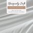 Linen Market 4-teiliges Queen-Bettwäsche-Set (graue Jakobsmuscheln) – Schlafen Sie Besser als je zuvor mit diesen ultraweichen und kühlenden Bettlaken für Ihr Queen-Size-Bett – Tiefe Tasche für 40,6