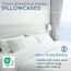 Hotel Sheets Direct King-Size-Kissenbezüge, 50,8 x 101,6 cm, kühlend, atmungsaktiv, 100 % Viskose aus Bambus, seidig weich für Haar und Haut, helles Schlafzimmer, Hellgelb, 2 Stück