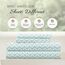 Linen Market Bettlaken-Set, Mikrofaser, Puff-Zickzackmuster, Hellblau, Queen-Size-Bett