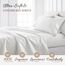 Linen Market 3-teiliges Bettlaken-Set, Gemustert, Doppelbett, Burst of Vines Grey