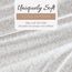 Linen Market Bettlaken-Set, Mikrofaser, Burst of Vines Gray, California King