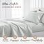 ienjoy Home Linen Market 4-teiliges Bettlaken-Set, Gemustert, Kingsize, Jakobsmuschelgrau