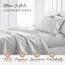 Linen Market Doppelt gebürstete, gemusterte Mikrofaser, Kingsize-Bettlaken-Set, 4-teilig, Oeko-Tex-Zertifiziert, ultraweich und knitterfrei, 40,6 cm Tiefe Spannbettlaken, pflegeleicht, Kingsize,