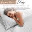 Linen Market 4-teiliges Bettwäsche-Set mit Puff-Zickzack-Muster, ultraweich, California-King-Size-Bett, Grau