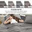 Comfort Spaces Bettlaken aus 100% Baumwolle, für King-Size-Bett, atmungsaktiv und ultraweich, natürlich kühle Baumwolle, mit 35,6 cm elastischer Tasche, passend für Matratzen bis zu 40,6 cm, für alle