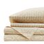 Comfort Spaces Bettlaken-Set aus 100% Baumwolle, atmungsaktiv, leicht, weich, mit 35,6 cm elastischer Tasche, passend für Matratzen bis zu 40,6 cm, gemütliche Ganzjahres-Bettwäsche, passender