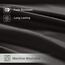 Comfort Spaces Bettlaken aus 100% Baumwolle, atmungsaktiv und ultraweich, natürlich kühle Baumwolle, mit 35,6 cm elastischer Tasche, passend für Matratzen bis zu 40,6 cm, für alle Jahreszeiten
