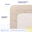 Bettlaken-Set, Full-Size – atmungsaktiv, luxuriös, mit elastischen Eckbändern, integrierten Eckgurten, extra weiches Set aus der 1800 Supreme Collection, in Beige für optimalen Komfort