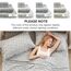 Comfort Spaces 100% Cotton Sheet Set Breathable, Lightweight Gemütliche Bettwäsche für alle Jahreszeiten, passender Kissenbezug, Baumwolle, Paisley Multi, King, 4