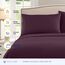 Sweet Home Collection 1500 Fadenzahl Ägyptische Qualität 4 Stück Deep Pocket Bed Sheet Set, Full, beige, violett, California King