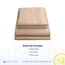 Sweet Home Collection Fadenzahl 1800, weiche ägyptische Qualität, gebürstete Mikrofaser Laken – Luxus-Bettwäsche-Set mit Bettlaken, Spannbettlaken, 2 Kissenbezügen, Taupe, Queen
