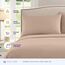 Sweet Home Collection 1500 Fadenzahl Ägyptische Qualität 4 Stück Deep Pocket Bed Sheet Set, Full, beige, Taupe, Twin