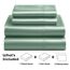 Satin Sheets California King [4-teilig, Champagnergrün] Hotel-Luxus-Bettwäsche-Set, seidige Mikrofaser, knitterfrei, tiefes Spannbetttuch, Bettlaken, Kissenbezüge