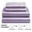 Satin Sheets Queen [4-teilig, Lavendel], luxuriöses seidiges Hotel-Bettwäsche-Set, extra weiches 1800 Mikrofaser, knitterfrei, farbecht, schmutzabweisend, tiefes Spannbetttuch, Bettlaken, Kissenbezüge