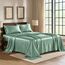 Satin Sheets Queen [4-teilig, Champagnergrün] Luxuriöses seidiges Hotel-Bettwäsche-Set, extra weiches 1800 Mikrofaser, knitterfrei, farbecht, schmutzabweisend, tiefes Spannbetttuch, Bettlaken