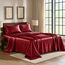 Satin-Bettwäsche-Set für Einzelbett, 3-teilig, luxuriöse Hotelqualität, seidig, extra weich, 1800 Mikrofaser, farbecht, schmutzabweisend, Spannbetttuch