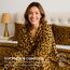 Satin Sheets California King [4-teilig, Goldener Leopardenmuster] luxuriöses seidiges Bettlaken-Set, extra weiches 1800 Mikrofaser, knitterfrei, farbecht, schmutzabweisend – tiefes Spannbetttuch