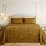 Satin Sheets California King [4-teilig, Goldener Leopardenmuster] luxuriöses seidiges Bettlaken-Set, extra weiches 1800 Mikrofaser, knitterfrei, farbecht, schmutzabweisend – tiefes Spannbetttuch