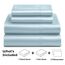 Satin Sheets California King [4-teilig, SkyBlue] Luxuriöses seidiges Bettlaken-Set, extra weiches 1800 Mikrofaser, knitterfrei, farbecht, schmutzabweisend – tiefes Spannbetttuch, Bettlaken