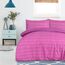 Sleepdown Bettdecke, Baumwolle Polyester, violett, Doppelbett